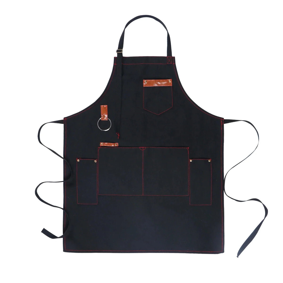 Chef Apron Canvas Work Apron Fall 2025 Pro-Grade Water-Resistant Cooking Apron With Pockets Sturdy Gift