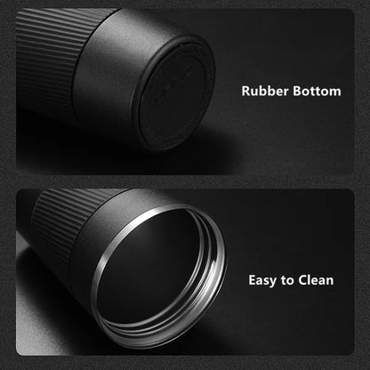 510ml Double Stainless Steel Coffee Thermos Mug - Leak-Proof Travel Flask, Anti-Slip Insulated Water Bottle, BPA Free