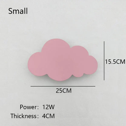 Wall Cloud Lamp Dimmable LED Nursery Light Remote Control Night Light Nursery Bedroom Decor Fall 2025 Cozy