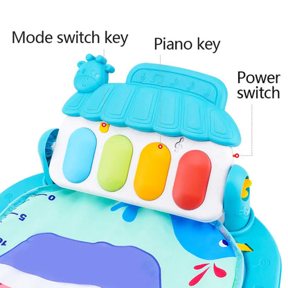 Play Baby Gym Piano Activity Mat With Hanging Toys Newborn Early Education Fall 2025 Sensory Motor Skill Gift