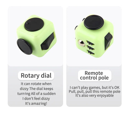 Cube Fidget Antistress Spinner Toy Sensory Stress Relief