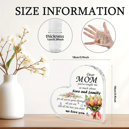 Mothers Best Day Gifts - I Love You Mom Gifts from Son Daughter