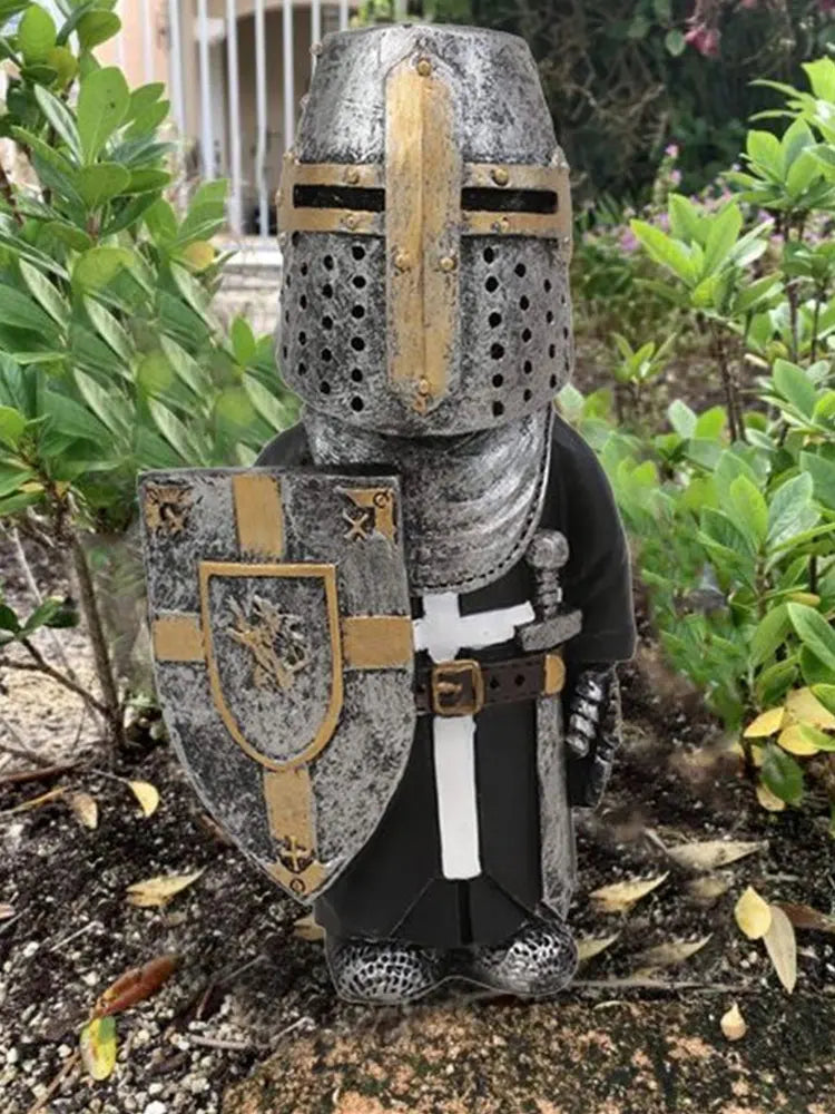Knight Garden Statue Kit Medieval Garden Decor Gnomes Collection Autumn 2026 Trend