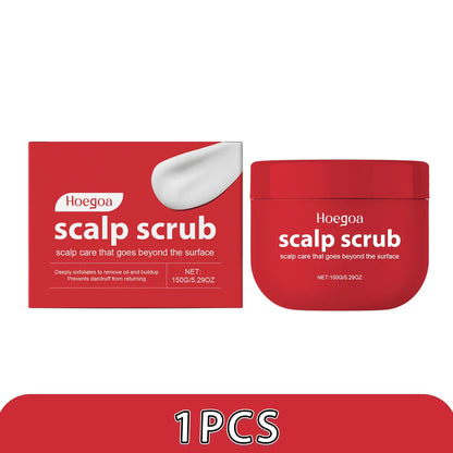 Scrub Scalp Exfoliating Shampoo Anti-Dandruff Deep Cleansing Nourishing All Hair Types