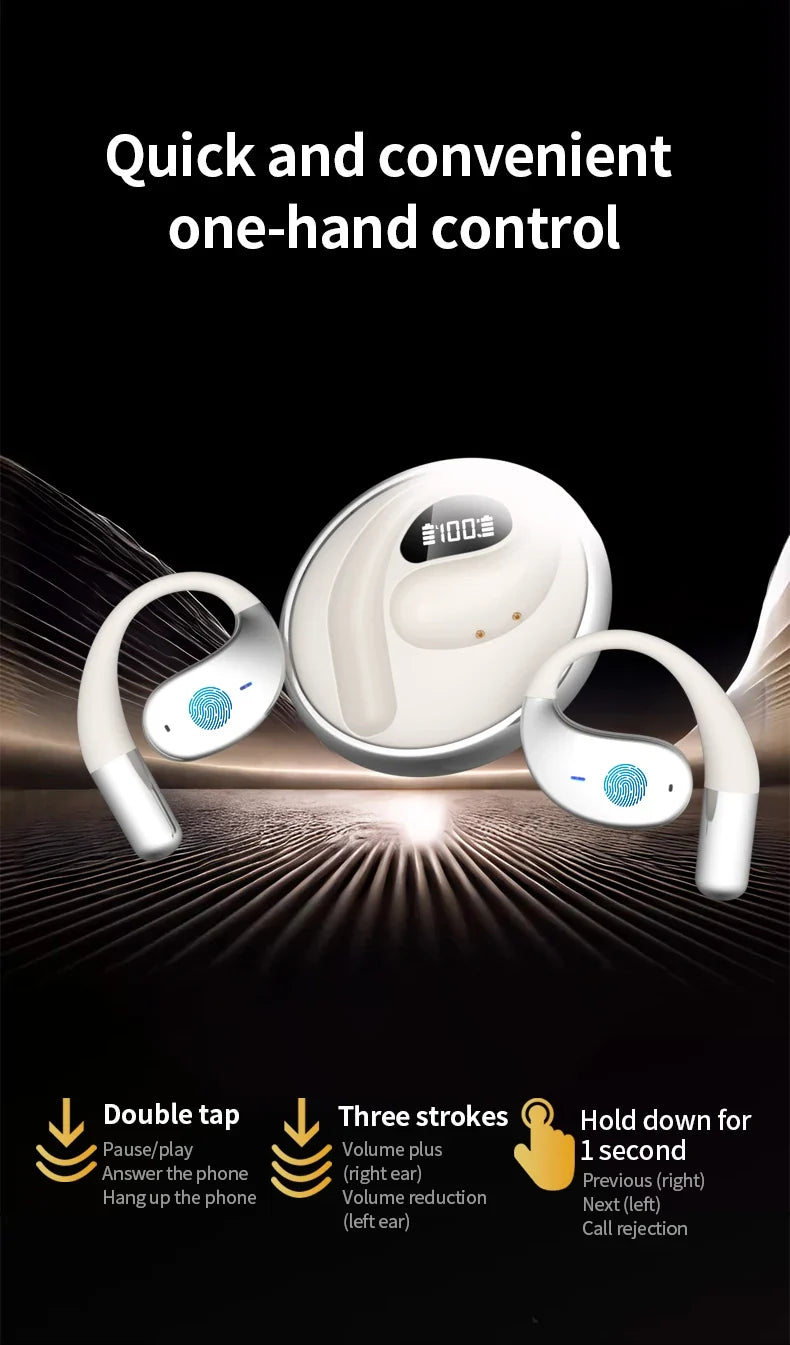 AI Voice Translator Earbuds Mini Cordless Stereo Travel