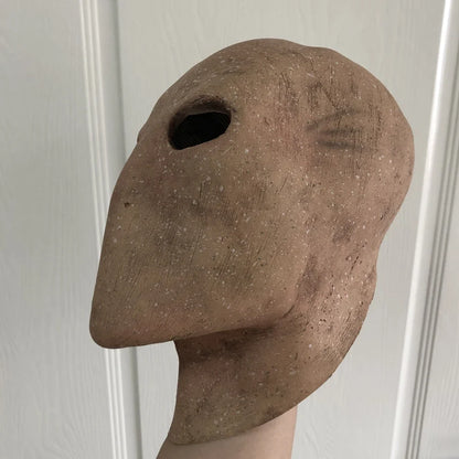 Mask Slenderman Latex Faceless Horror Halloween Costume