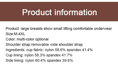 wire-free, full coverage, padded, everyday comfort – Supportive seamless women's bra