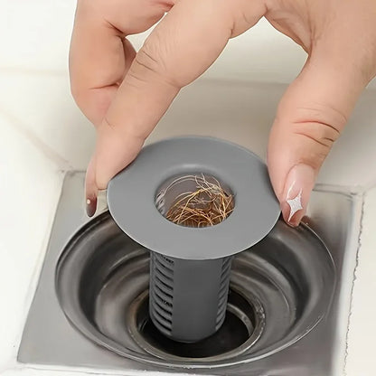 Sink Drain Filter Hair Catcher Anti Clog Bathroom Accessory Simple Clean 2026 Household Essentials