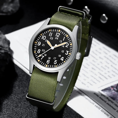 Military2025 Edition Quartz Field Watch 37mm Sapphire Fall