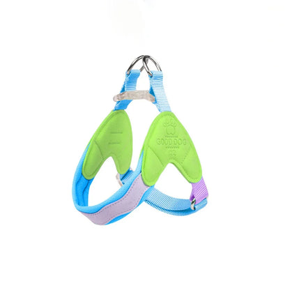Dog Harness Y Shaped Flexible Chest Straps Polyester Blends Summer 2026 Outdoor Use Simple Fit
