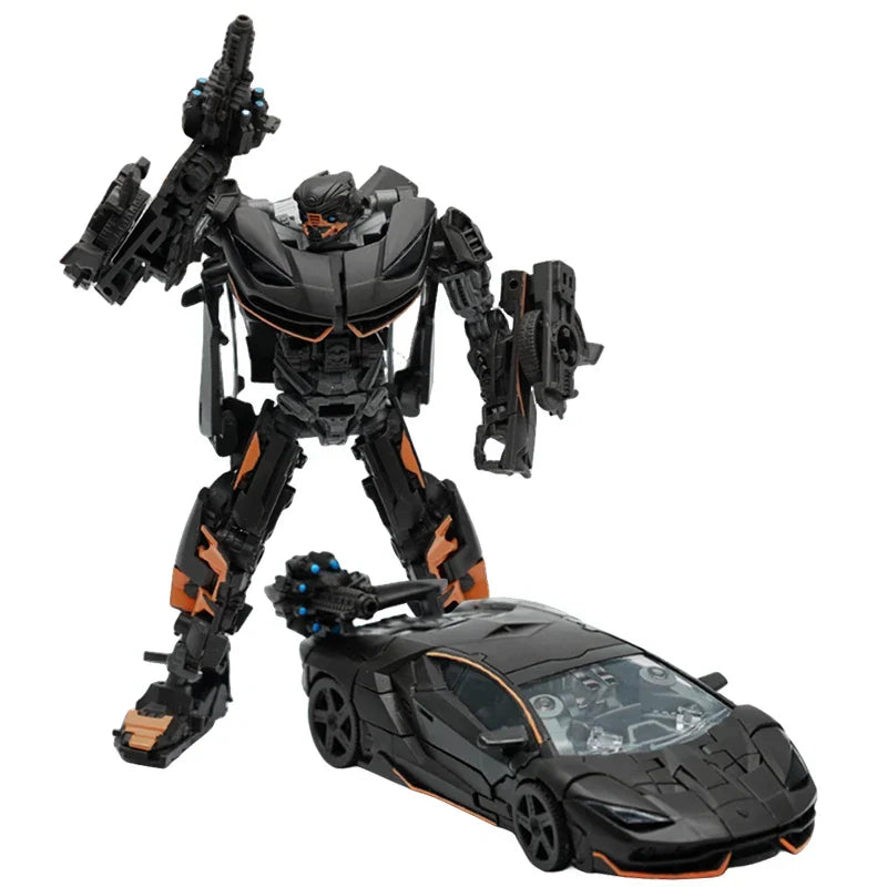 Robot Transforming Car Toy Alloy Edition Anime Action Figure, 13cm Unisex Kids Gift Fall 2025 Trend