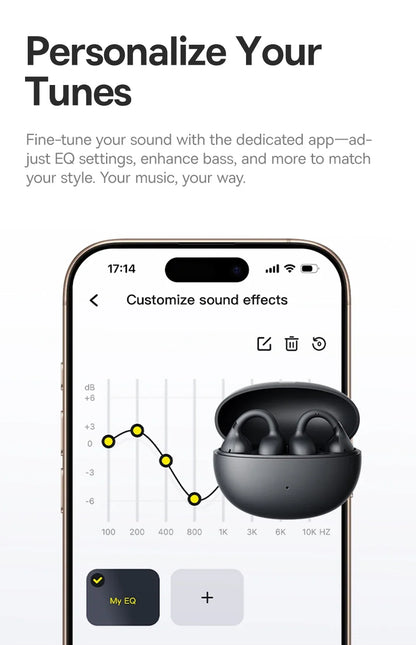 4-Mic Noise Cancellation Super Bass IP55 Sports 2026 – Baseus BC1 Open-Ear Clip Earbuds Bluetooth 6.0
