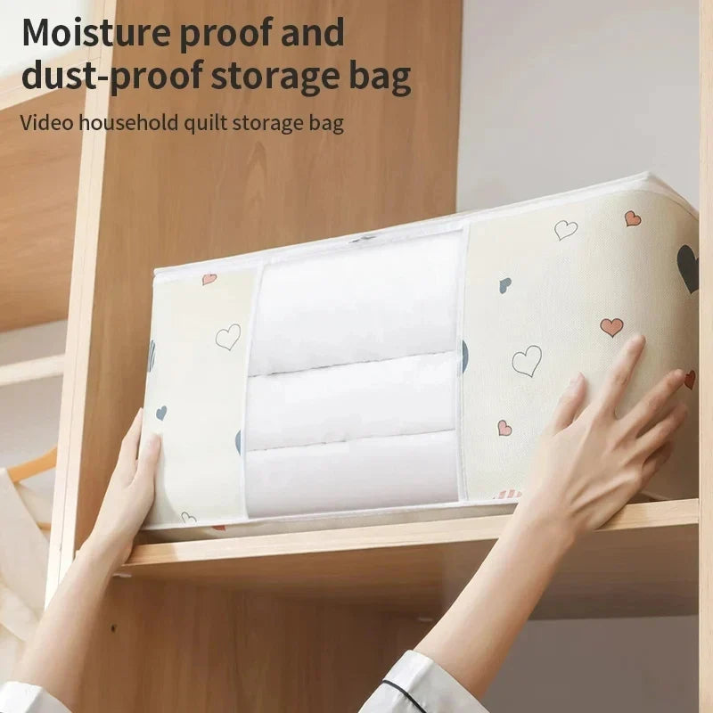 Large Capacity Dustproof Quilt Storage Bag - Household Organizers for Clothes & Bedding