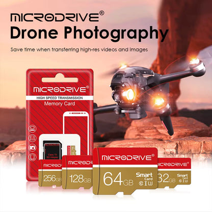 MicroSD MicroDrive Card Class 10 UHS-I U3 Memory Card High Speed TF Card