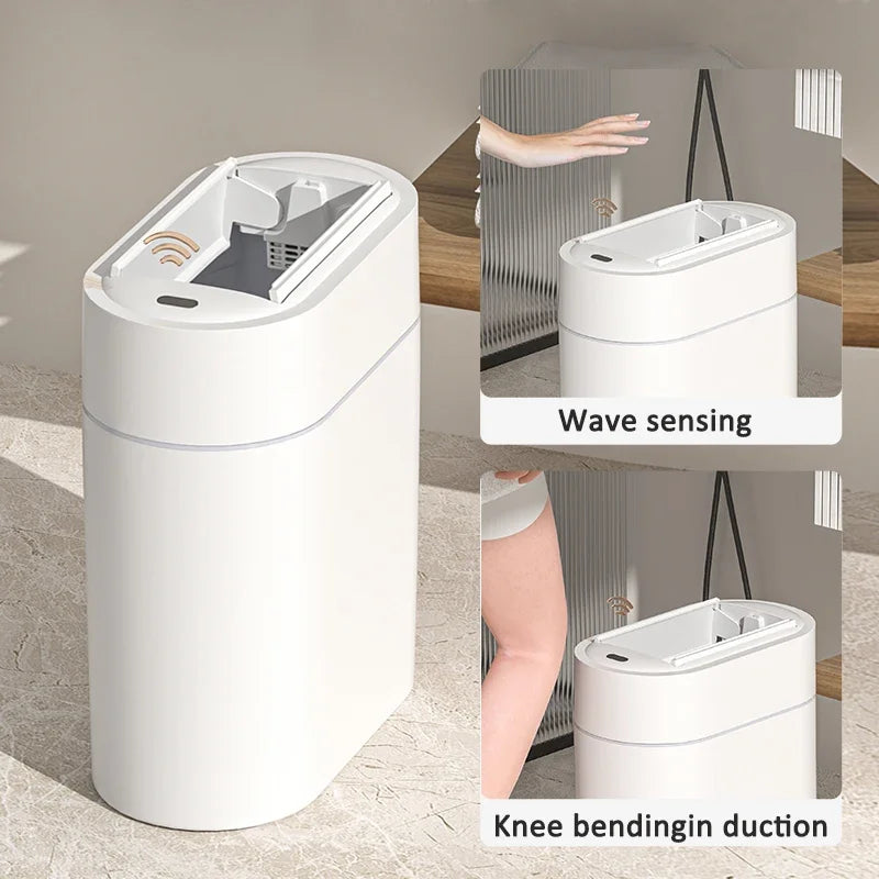 Sensor Smart 9L Automatic Bagging Kitchen Trash Can