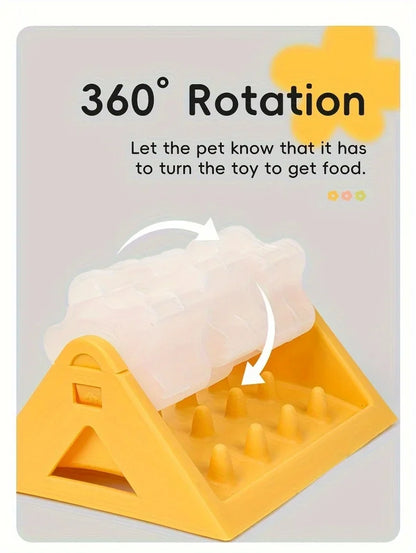 Dog Puzzle Feeder Interactive Dispenser Fall 2026 Gift Idea Leak Proof Sturdy PP Plastic