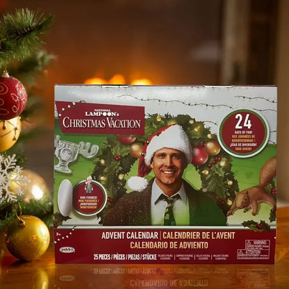 Calendar Advent 24 Days 3D Figures Christmas Countdown Gift
