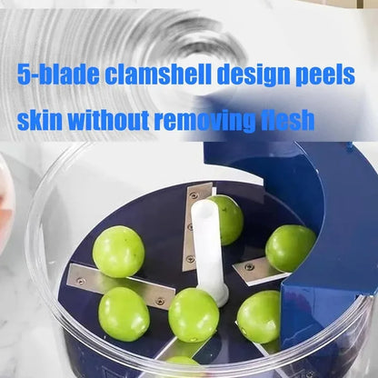 Motor-Driven Fruit Peeler Battery-Powered Kitchen Gadget Fall 2026 Space Saving Effortless Garlic And Grape Peeling