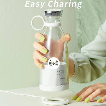 Travel-Friendly Blender 350ml Cordless USB Juicer Cup Travel Bottle Smoothie Extractor TikTok Viral Summer 2026 Gift