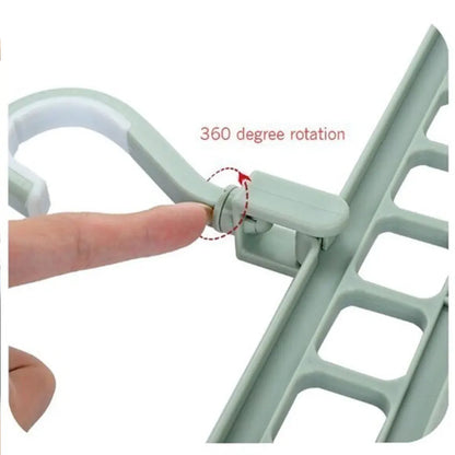 Multi-Function 360 Rotating Hanger - Household Organizers for Clothes, Scarves & Shawls