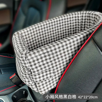 Dog Car Seat Travel-Friendly Carrier Bed Booster Seat Road Trip 2025 Travel Safety Cozy Sturdy Pet