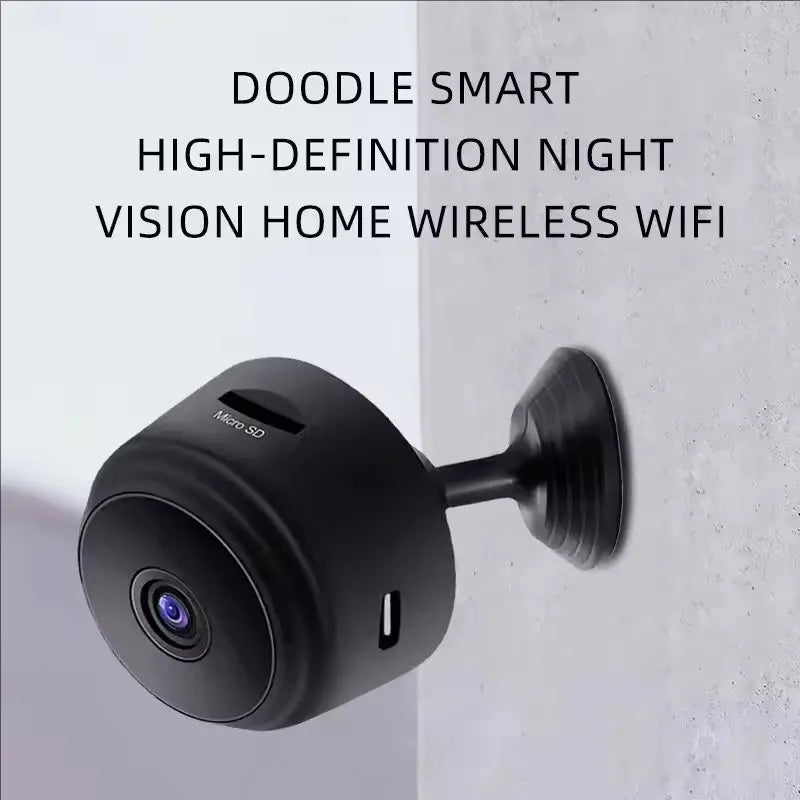 Mini2025 Edition WiFi Camera 1080P HD Night Vision Surveillance Cordless Security for Remote Viewing Fall