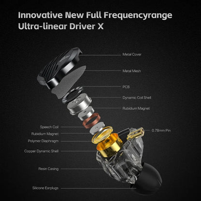 Dynamic Earphones Driver HiFi Earbuds With Detachable Cable For DJ Use Summer 2026 Trend