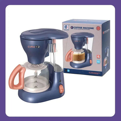Pretend Kitchen Playset - Motor-Driven Vacuum, Juicer, Washing Machine & Water Sweeper Toys for Kids
