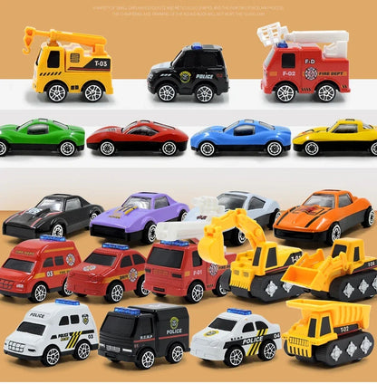 Calendar Advent Car Toys Box Kids 24 Day Christmas Gift