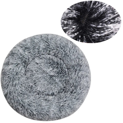 Bed Pet Round Plush Bed Winter Warm 2026 Washable Cozy Comfort For Pets
