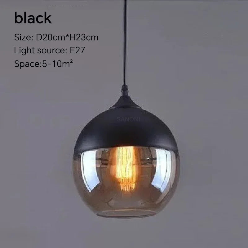 Pendant2026 Edition Light Glass Chandelier E27 For Dining Room Cafe Hotel Living Room Kitchen Island Contemporary Farmhouse Fall