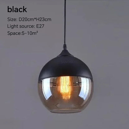 Pendant2026 Edition Light Glass Chandelier E27 For Dining Room Cafe Hotel Living Room Kitchen Island Contemporary Farmhouse Fall
