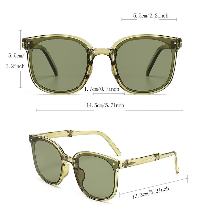Sunglasses Foldable Cycling Eyewear Summer 2026 Trend UV400 Protection