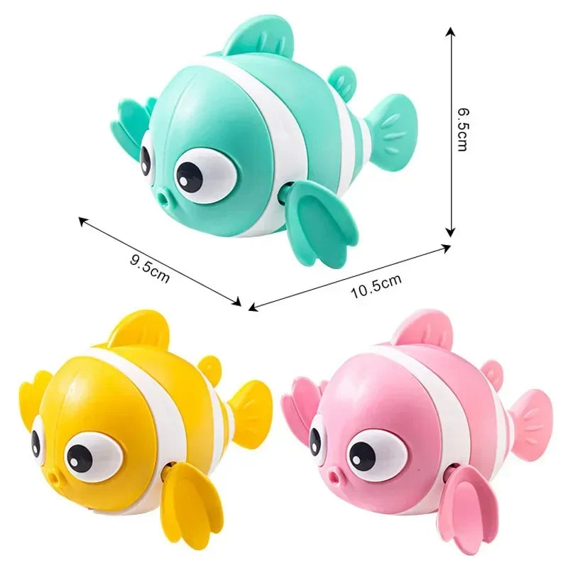 Toys Bath Cute Swimming Clown Fish for Toddlers Bathtub