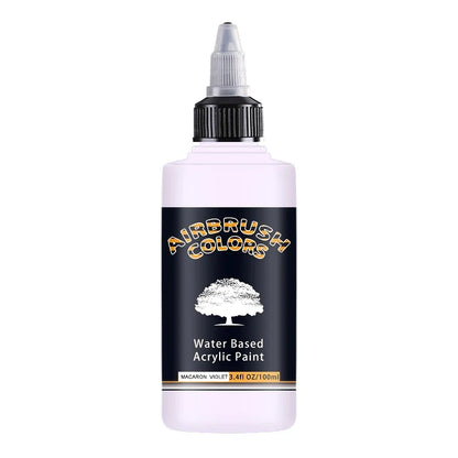 Airbrush2026 Edition Acrylic Paint Matte Inks Water Based Simple to Clean 32 Color Kit 100ml Bottles For Model Hobby TikTok Viral Craft Trend