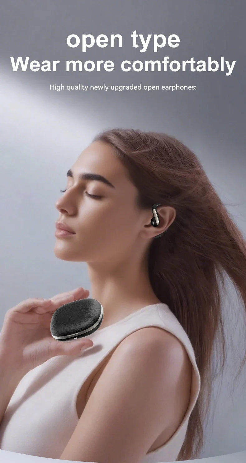 Translation AI Earbuds With Noise Canceling Ear Hook Sports