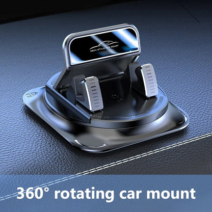 Phone Car Mount 360 Degree Rotation Dashboard Holder Anti Slip Silicone Head Up Navigation Universal Fit Fall 2026 Trend