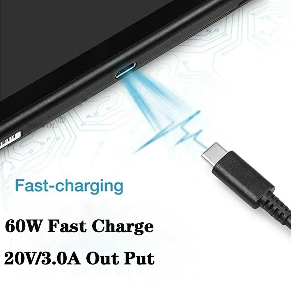 USB 60W C Fast Charger Cube With EU US UK Plugs For Switch2