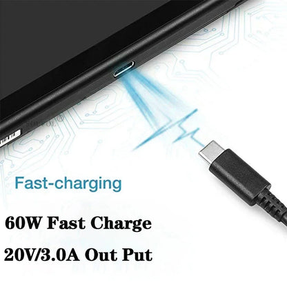 USB 60W C Fast Charger Cube With EU US UK Plugs For Switch2