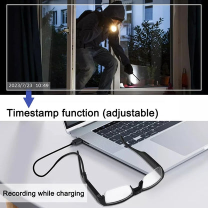 1080P Mini Camera Smart Glasses Travel-Friendly Sports Glasses