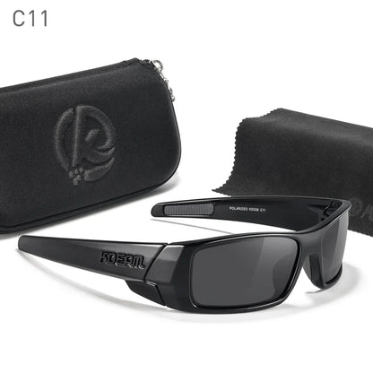 Sunglasses Photochromic All-Black Frame Fishing Sunglasses Summer 2026 Night Driving Comfort Case Included