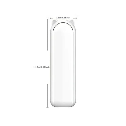 Hook Designer Travel-Friendly Mini Hand-Held Fan - USB Battery-Powered Personal Fan with Powerful Turbo Wind