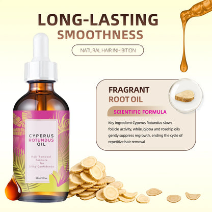 Hair2026 Edition Removal Oil 60ml Organic Jojoba Almond Oil For All Skin Types Long Lasting Smooth Skin TikTok Viral Fall