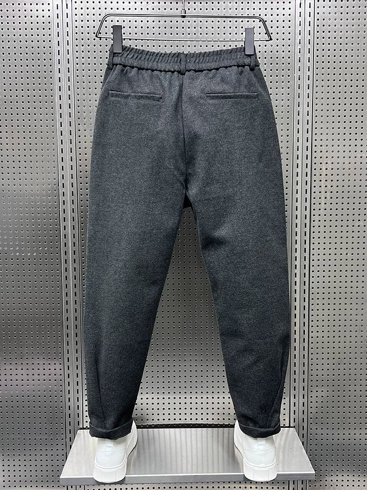 Elegant Mottled Men's Pants, Premium Fabric, Modern Fit, Versatile Style for Casual and Formal Wear-6