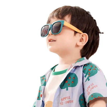 Sunglasses Kids Square Frame UV 400 Protection Outdoor Eyewear Summer 2026 Gift Idea