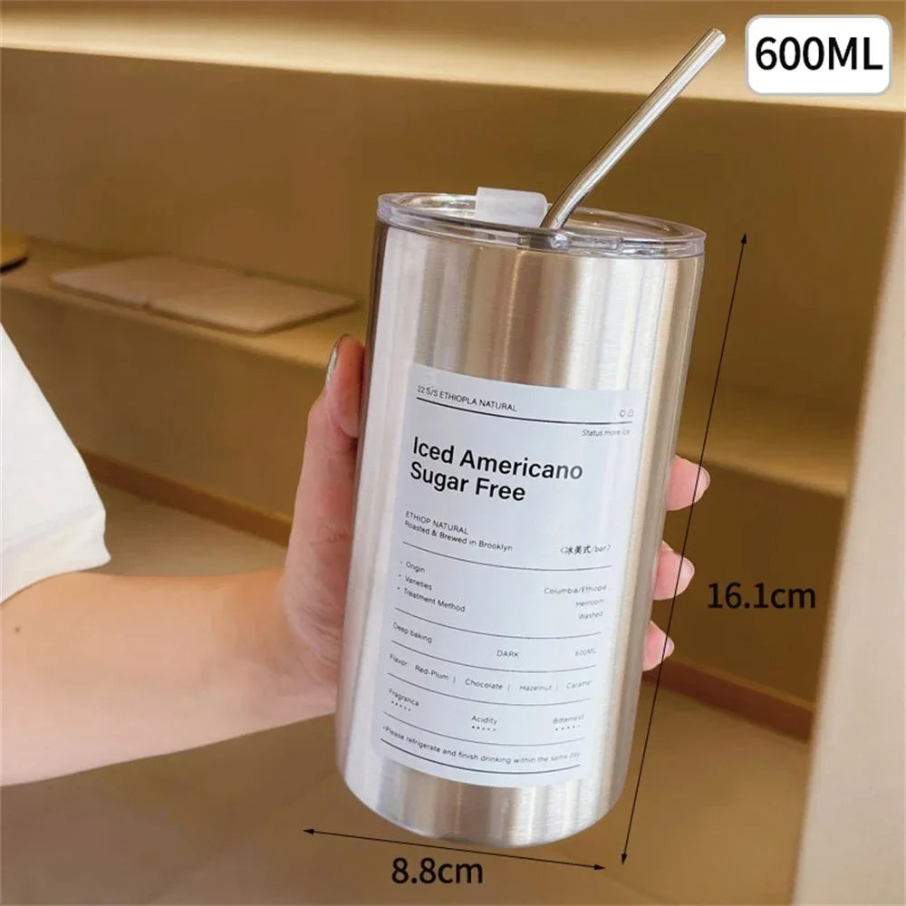 Water Insulated Bottle - Leak-Proof Drinkware Back to School 2026 Keeps Drinks Cold or Hot