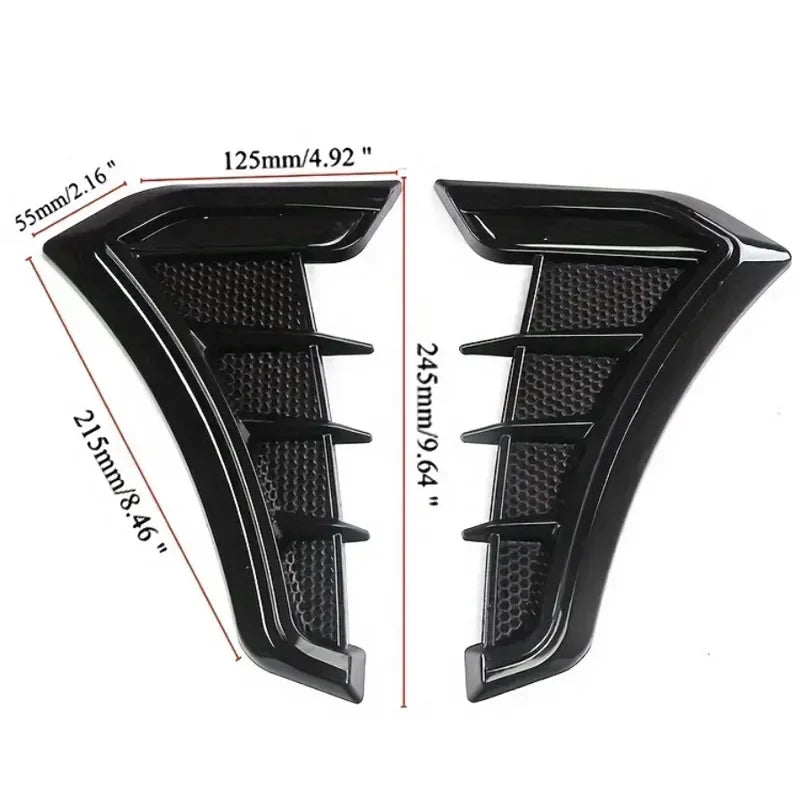 Hood Car Vents Universal Air Intake Scoop Carbon Fiber Look Exterior Decoration TikTok Viral Fall 2026 Gift Idea