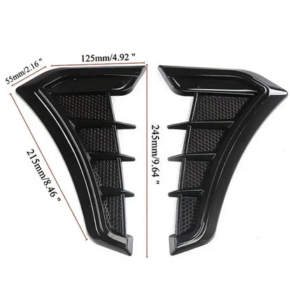 Hood Car Vents Universal Air Intake Scoop Carbon Fiber Look Exterior Decoration TikTok Viral Fall 2026 Gift Idea