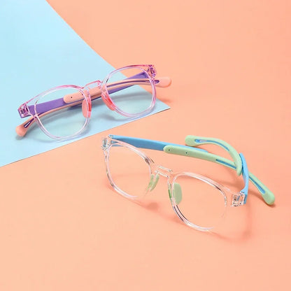 Blue2026 Edition Light Blocking Glasses Kids Eyewear Anti Eyestrain UV Protection for Digital Devices Back to School