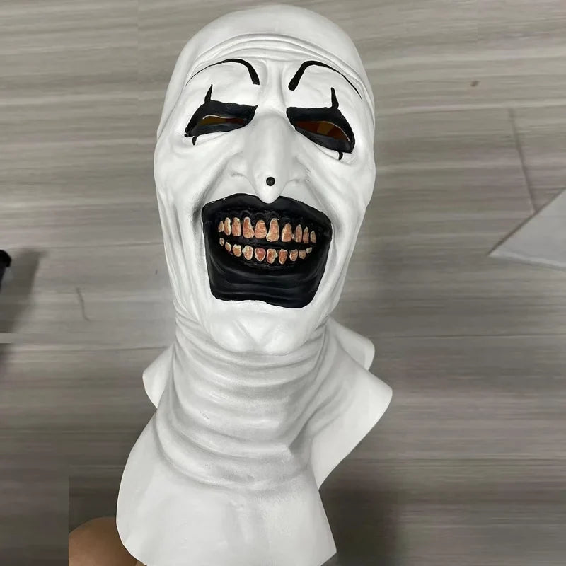 Art2025 Edition The Clown Cosplay Jumpsuit And Mask Halloween